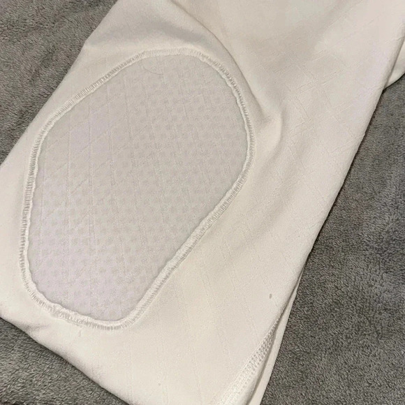 NWT NIKE MEN NBA COMPRESSION PANTS WHITE TARGETED PERFORMANCE 2XL MESH CROTCH - Picture 9 of 12